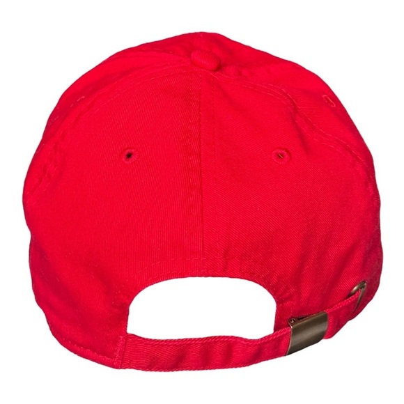 Bay State Apparel Martha’s Vineyard 3D Embroidered Baseball Cap in Red - Picture 3 of 5